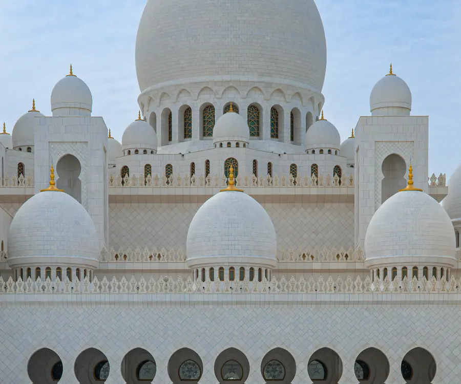 Sheikh Zayed Grand Mosque, Abu Dhabi — ORYX BRIDGE Advisory is based in the United Arab Emirates